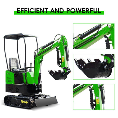 AMH 1 Ton Mini Excavator – Compact & Versatile for Tight Spaces