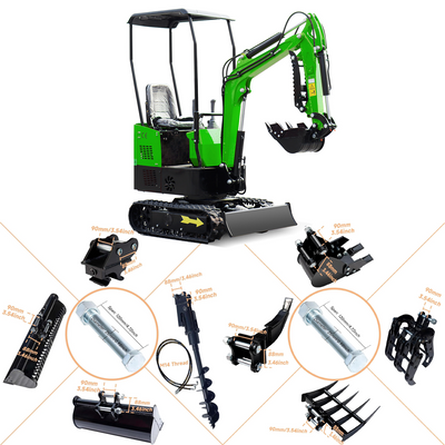 AMH 1 Ton Mini Excavator – Compact & Versatile for Tight Spaces