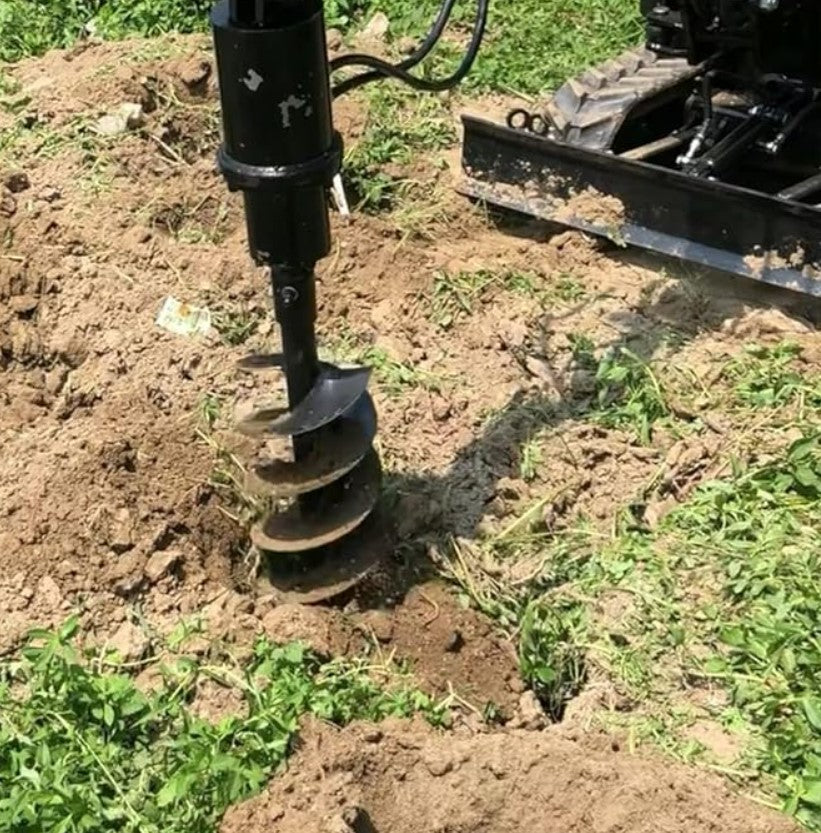 Wallemac Hydraulic Auger Attachment for Excavators - 25mm Pin