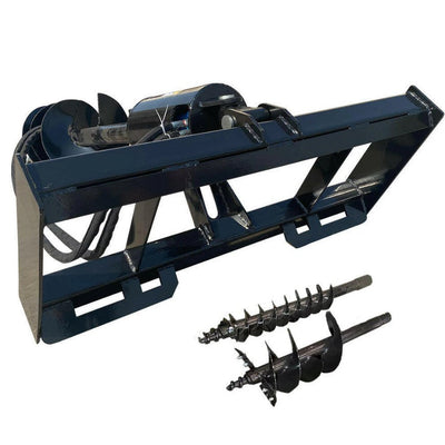 Skid Steer Hydraulic Auger with 3 bits For Sale 12-16 gpm |AGT-SSECAG-Y