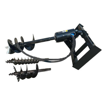 Skid Steer Hydraulic Auger with 3 bits For Sale 12-16 gpm |AGT-SSECAG-Y