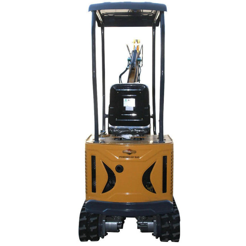 1 Ton 2024 AGT Mini Excavator W/ SIDE SWING BOOM & HYDRAULIC THUMB | AGT DM12-C
