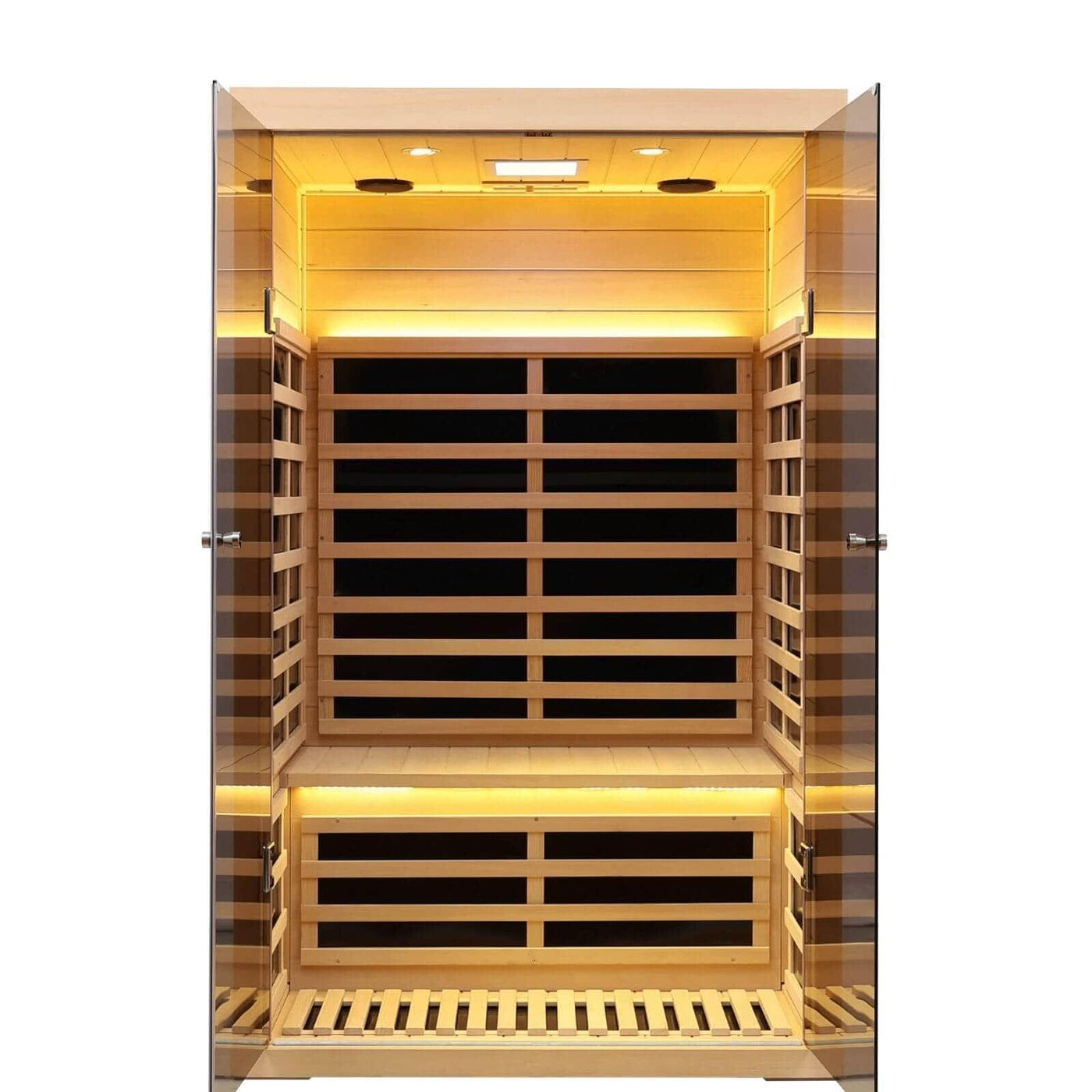 Ample-902SH 2 Person Ultra-Low EMF Far Infrared Sauna