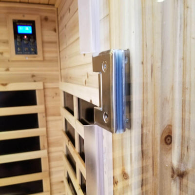 Garner-901VS 1 Person Outdoor Far Infrared Sauna | Fir Model Hot Offer
