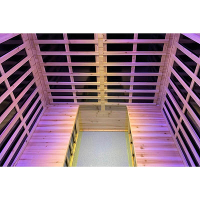 Garner-904VS 4 Person Outdoor Far Infrared Sauna