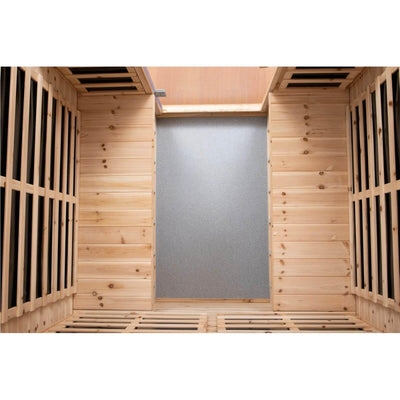 Garner-904VS 4 Person Outdoor Far Infrared Sauna