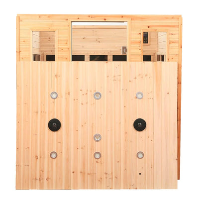 Garner-905VS 5 Person Outdoor Far Infrared Sauna | Extra-large Rich Space | Clearance Sale