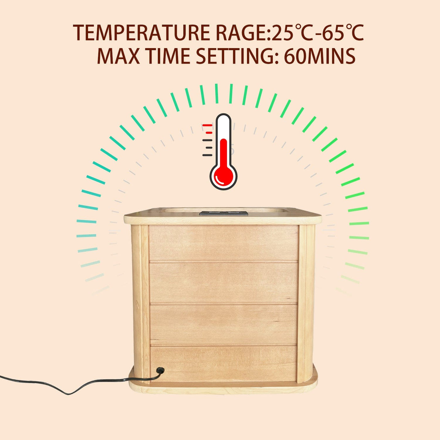 Far Infrared Foot Sauna Bucket | Targeted Therapy for Feet & Calves
