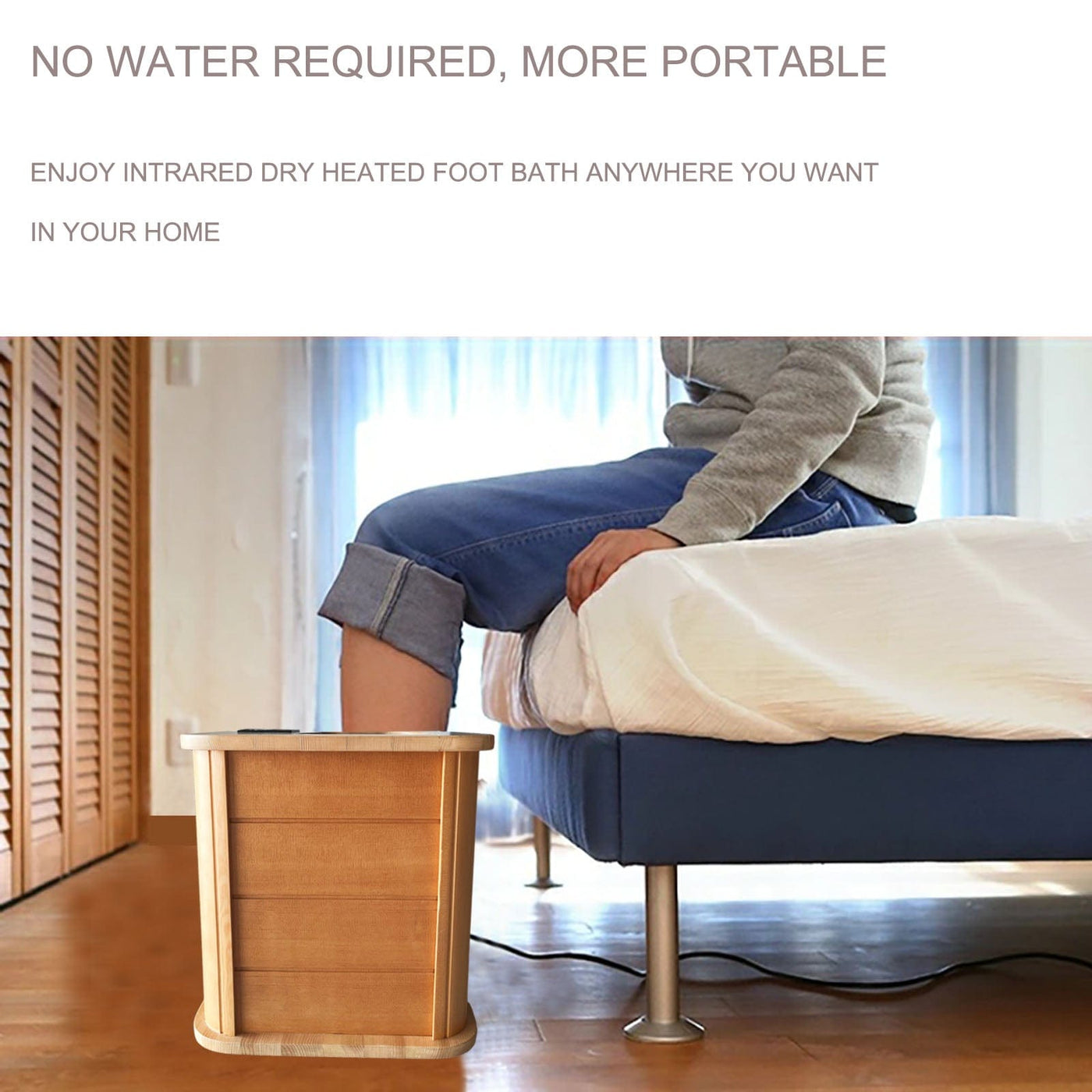 Far Infrared Foot Sauna Bucket | Targeted Therapy for Feet & Calves