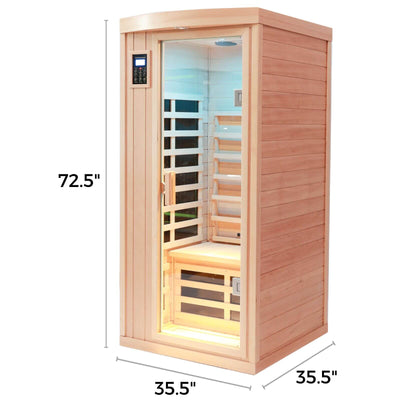 Mix-901BHD 1 Person Far & Near Infrared Sauna | Limited Stock Remaining