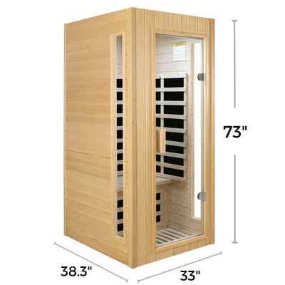 Purity-901GHC 1 Person Far Infrared Sauna | Clearance Sale
