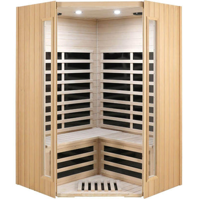 Purity-907GHC Corner 2 Person Far Infrared Sauna | Clearance Sale