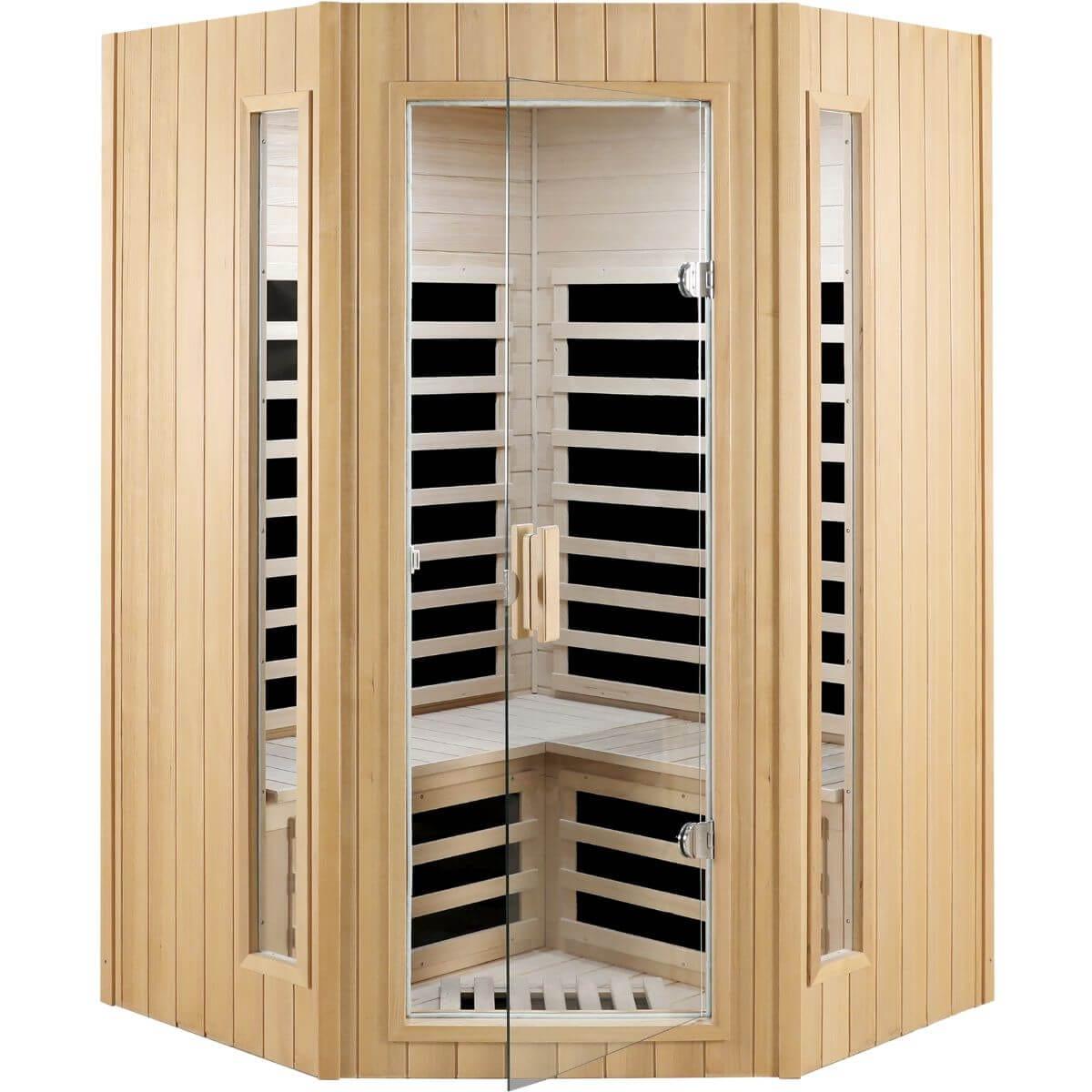 Purity-907GHC Corner 2 Person Far Infrared Sauna | Clearance Sale