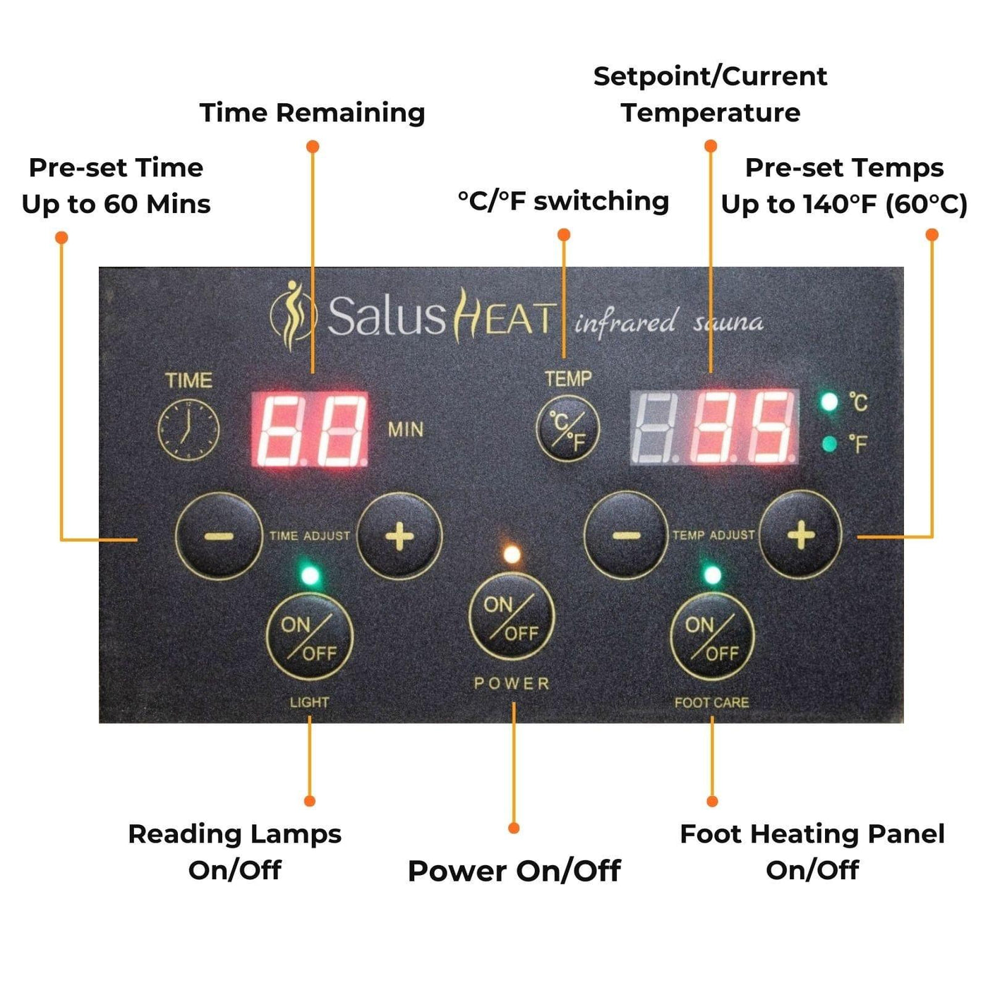 Sublime-909MR 1 Person Side Door Far Infrared Sauna in Red Cedar | Limited Stock Remaining