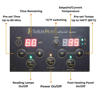 Sublime-909MR 1 Person Side Door Far Infrared Sauna in Red Cedar | Limited Stock Remaining