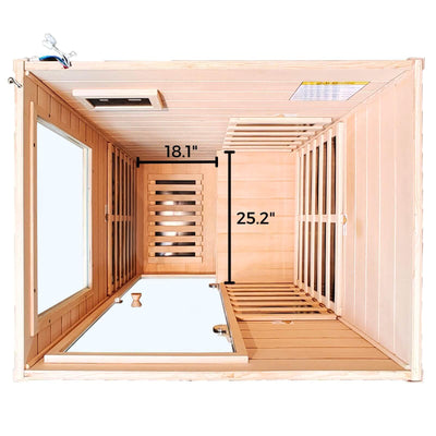 Purity-909MH 1 Person Side Door Far Infrared Sauna | 909SH Clearance Sale