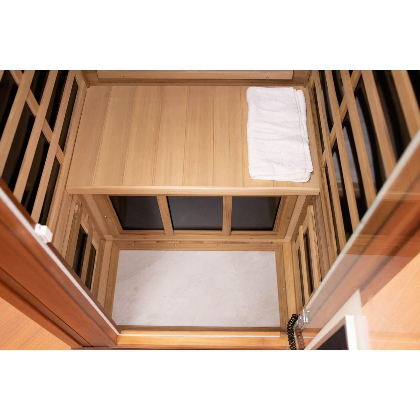 Sublime-906MR 1 Person Classic Far Infrared Sauna in Red Cedar | Nature's Art, Noble Enjoyment