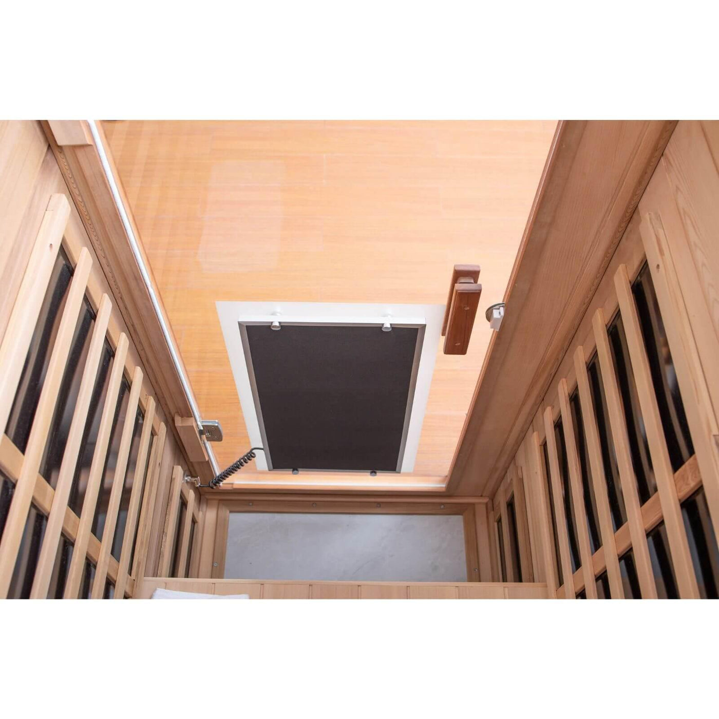 Sublime-906MR 1 Person Classic Far Infrared Sauna in Red Cedar | Nature's Art, Noble Enjoyment
