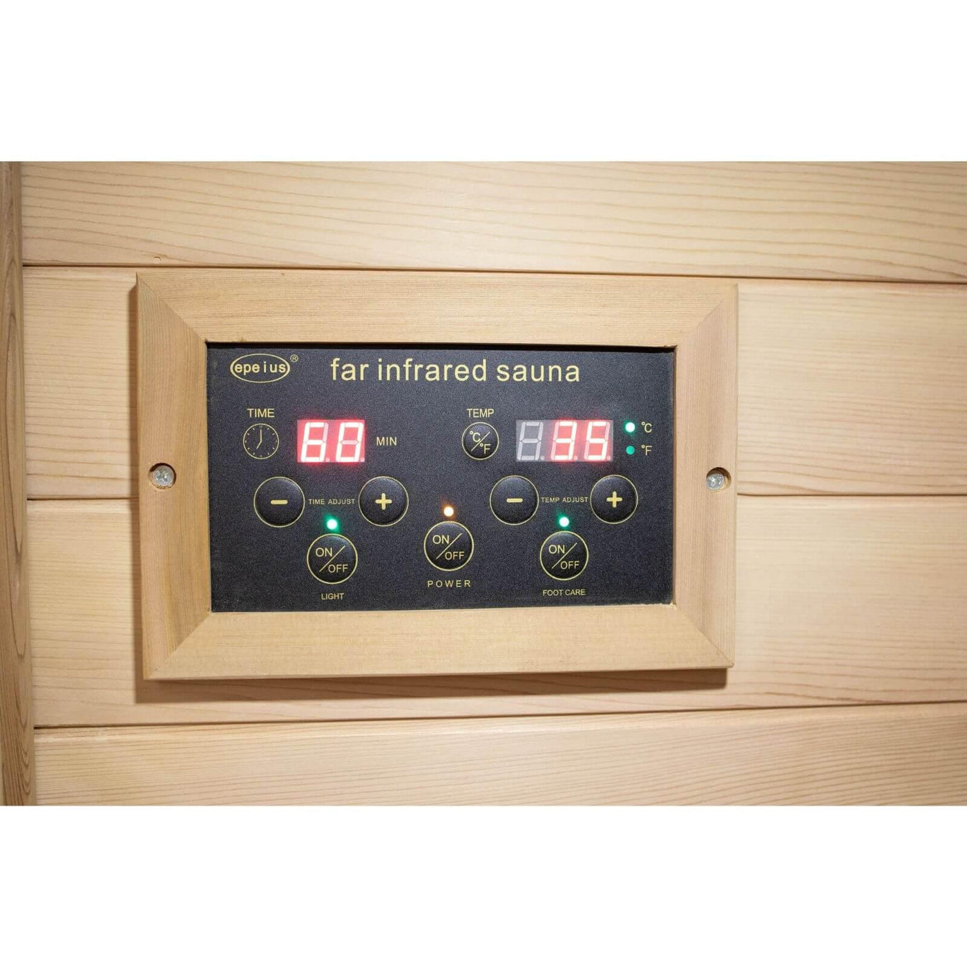 Sublime-906MR 1 Person Classic Far Infrared Sauna in Red Cedar | Nature's Art, Noble Enjoyment