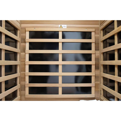 Sublime-906MR 1 Person Classic Far Infrared Sauna in Red Cedar | Nature's Art, Noble Enjoyment