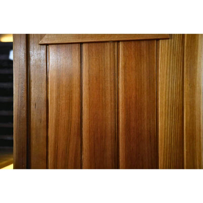 Wearwell-904VR 4 Person Outdoor Ultra-Low EMF Far Infrared Sauna in Red Cedar | Nature's Art, Noble Enjoyment
